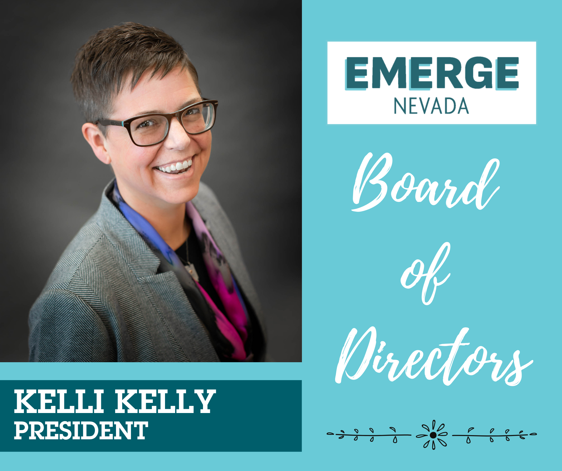 Welcoming Emerge Nevada Board President Kelli Kelly - Emerge Nevada