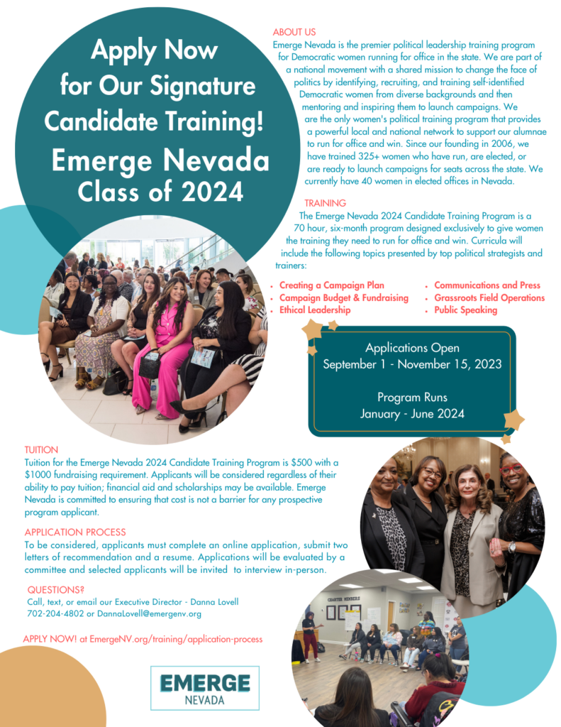 Candidate Training - Emerge Nevada